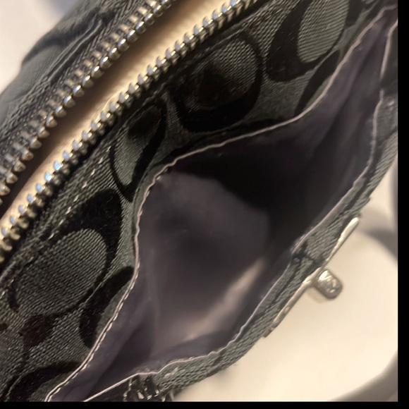 Authentic Coach Small Signature Satchel & Dust Bag - Picture 12 of 16